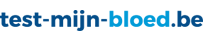 Test mijn bloed Logo